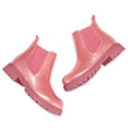 thumbnail image 4 of Bocca Girls Glitter Chelsea Boots Black Ankle Booties With Zipper 1M, 4 of 6