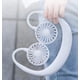 thumbnail image 5 of Ventilador de cuello, ventiladores de cuello portátiles, ventiladores personales recargables para su cuello, ventilador portátil, aire acondicionado para el cuello, ventilador de cuello con, 5 of 5