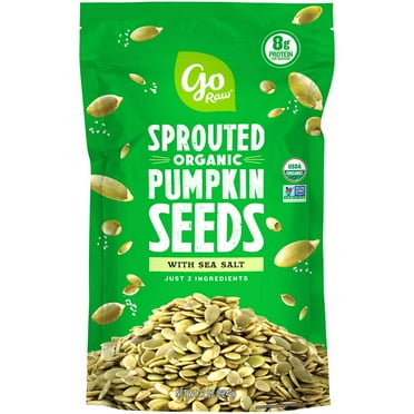 Pumpkin Seeds With Sea Salt, Sprouted & Organic, 22 Oz. Bag | Keto | Vegan | Gluten Free Snacks | Superfood