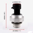 thumbnail image 5 of Sensor de presión de aceite del motor/interruptor/unidad de envío compatible con Chevrolet Chevy sierra Buick lacrosse Cadillac Escalade 4.8L/5.3L/6.0L/6.2L, 5 of 5