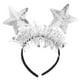 thumbnail image 1 of GOOHOCHY Diadema de estrellas con lentejuelas brillantes para fiestas y festivales. Accesorios fotográficos. Diademas de estrellas fáciles de usar para mujeres y niñas., 1 of 7