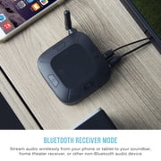 MEE audio Connect Hub Bluetooth Transmitter and Receiver for TV/Home Theater with Audio Pass-Through