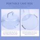 thumbnail image 3 of Porta tartas portátil redondo para cupcakes, protector de tartas con tapa con cierre, 3 of 5
