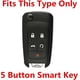thumbnail image 3 of Rpkey Funda protectora de silicona para control remoto de entrada sin llave, compatible con Chevrolet Camaro Cruze Limited Equinox Impala Limited Mal, 3 of 3