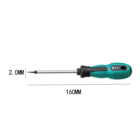 

BAMILL 1pc Magnetic Triangle Screwdriver Precision 1.8/2.0/2.3/3.0mm Repair Hand Tools