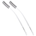 thumbnail image 1 of Miangastore Durable PP Material Rolling Washing Machine Brush for Home Use White Lightweight and Portable 2pcs, 1 of 8
