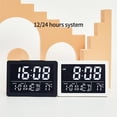 thumbnail image 4 of Réveil Numérique Électrique LED Réveil Électrique Horloge de Chevet Luminosité Réglable Volume Horloge Multifonctionnelle, 4 of 7