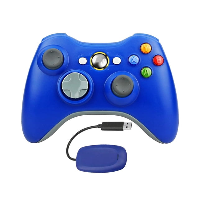 Control Inalambrico Xbox 360 Store Line Azul