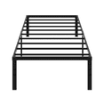 thumbnail image 3 of Alvantor Twin Size Simple Basic Platform Metal Bed Frame - 14 Inch Bed Height,No Box Spring Needed,Black, 3 of 7