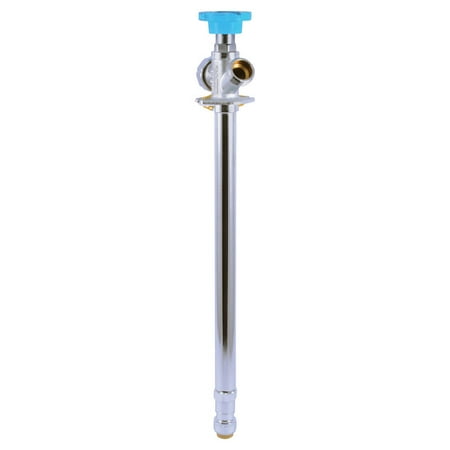 SharkBite 1/2 in. Push-Fit X 3/4 in. MHT Anti-Siphon Brass Sillcock