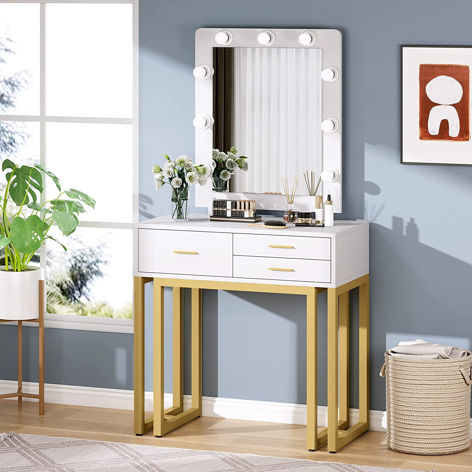 Tribesigns makeup vanity deals