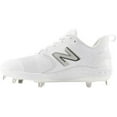 thumbnail image 4 of New Balance Mens Fresh Foam X 3000v6 Low Metal Baseball Cleats White/White 14, 4 of 6