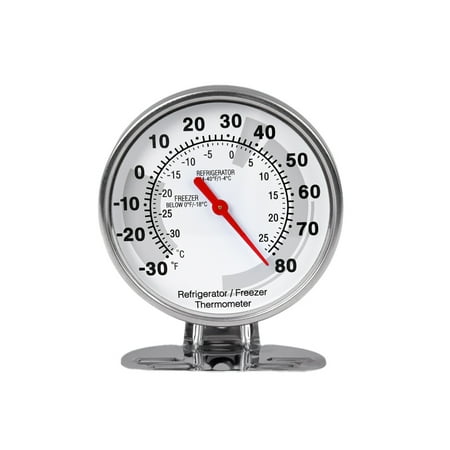 

Stainless Refrigerator Thermometer Freezer Mini for Home Kitchen Food