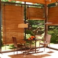 thumbnail image 1 of vidaXL 3 Piece Garden Dining Set Brown, 1 of 5