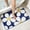 Navy Flower, variant on Cute Red Spider Web Bath Mat Red Bathroom Rugs Bathroom Accessories, Funny Non Slip Floor Bath Rug Machine Washable Bathmat Soft Microfiber Carpet for Bathtub & Shower (23.6 * 15.7 Inch)