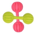 thumbnail image 4 of 2Pcs Durable Linear Rubber Barbells Wearable Shaking Bells Amusing Training Toys for Pet Dog, 4 of 8