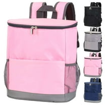 Deago 20 Can Insulated Cooler Backpack with Waterproof Feature, Pink