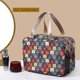 thumbnail image 1 of Bolsa de cosméticos portátil para Mujer, Neceser de viaje para maquillaje, Neceser de aseo, caja de almacenamiento de doble capa impermeable, organizador para Mujer, novedad LIUWENJING unisex, 1 of 2
