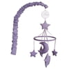 Seed Sprout Stars and Moon Mobile - Lavender