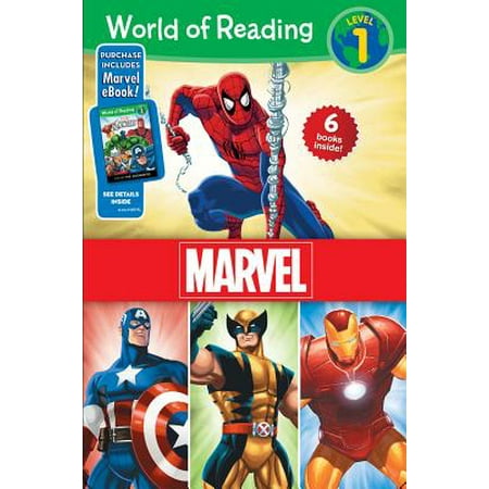 World Of Reading Marvel Boxed Set Level 1 Purchase