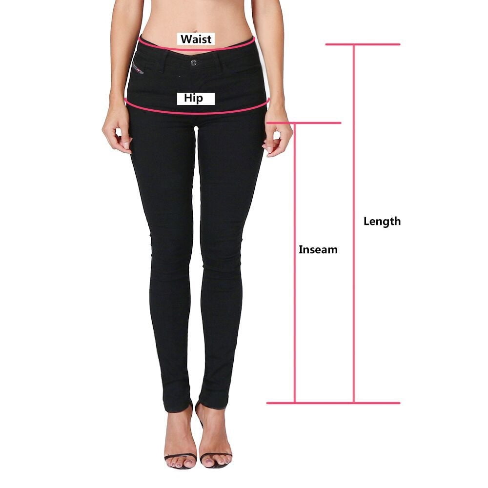 Pgeraug pants for women Solid Elasticity Leggings Bell-bottoms Pants  leggings Black S 