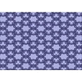 thumbnail image 1 of Ahgly Company Machine Washable Indoor Rectangle Transitional Jeans Blue Area Rugs, 2' x 5', 1 of 7