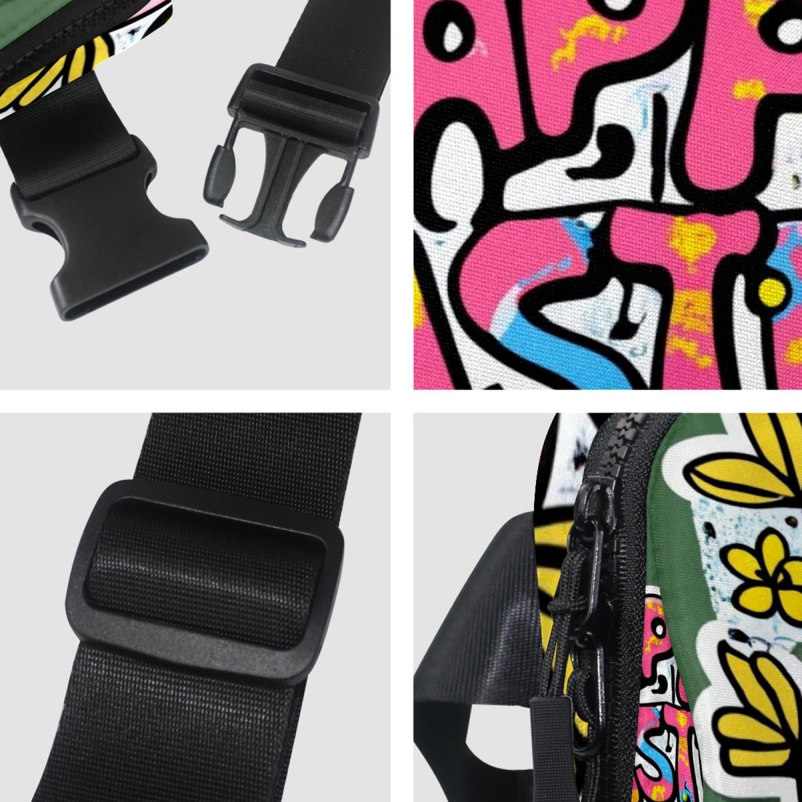 Easter Running Belt Waist Packs Fanny Bag: Lightweight, Adjustable, with Extension Strap, Unisex