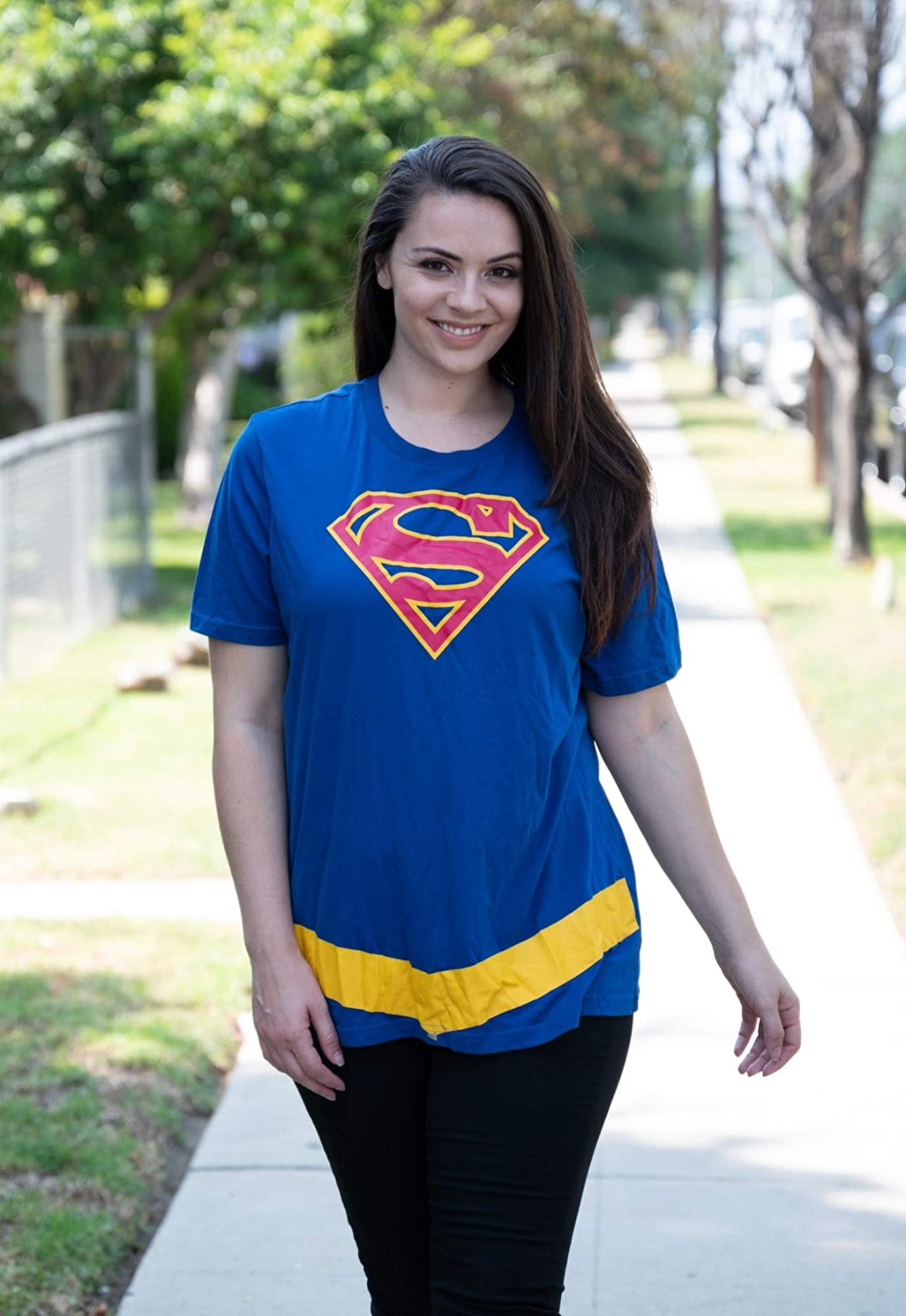 Supergirl Logo Belt Print 
