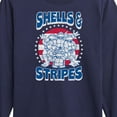 thumbnail image 3 of Teenage Mutant Ninja Turtles - Shells And Stripes - Youth Long Sleeve Tee, 3 of 5