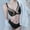 Black, variant on TIANZEN Women's Thin Bra Set With Large And Small Push Up Underwear Men Lace High Waist Panties Set Men Big And Tall