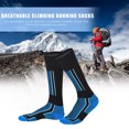 thumbnail image 3 of Btafrte Calcetines Térmicos para Calcetines Esquí para Esquiar Senderismo Snowboard (azul Negro), 3 of 9