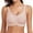 158-Pink, variant on Cassie Liz Smoothing Wireless Bras for Women Comfort Seamless Bra Full Coverage Push Up Bra Adjustable Padded Bra