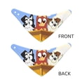 thumbnail image 6 of Lsque Bluey Pattern Pet Scarf Bandana - Adjustable and Comfortable,Dog Scarf Bib Kerchief Breedfor Dogs and Cats-Small, 6 of 7