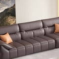 thumbnail image 3 of Leather Living Room Sofa Cloud Sectional Nordic Modern Bed Sofa Love Seat Articulos Para El Hogar Living Room Furniture Set My Lux Decor Round, 3 of 15