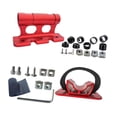 thumbnail image 4 of Colaxi Bike Fork Mount Car Roof Bike Rack thru Axle Carrier for Truck Trailer Car Rooftop Carrier Rear Wheel Rack Front Fork red, 4 of 8