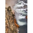 thumbnail image 2 of Jones, Adam 13x18 Black Ornate Wood Framed with Double Matting Museum Art Print Titled - Turbulent water below Lower Falls-Grand Canyon of the Yellowstone-Yellowstone National Park-Wyoming, 2 of 4