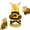 L, variant on Bee Cat Costume - Hooded Pet Outfit for Small Dogs & Cats