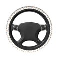 thumbnail image 3 of Elastic Steering Wheel Cover, Conch Scallop Stretch Thickening Car Steering Wheel Cover Women Men, Steering Wheel Protector Universal 15 in, 3 of 7