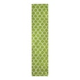 thumbnail image 3 of Unique Loom Trellis Shag Collection Area Rug - Ruby (2' 7" x 12' Runner Green/Ivory), 3 of 12