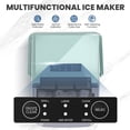 thumbnail image 5 of CONCETTA Portable Ice Maker Machine, 26.5 lb/Day Ice, Two Ice Sizes, Self-Cleaning Function, Bullet Ice Maker with Ice Scoop & Basket, Green, 5 of 9