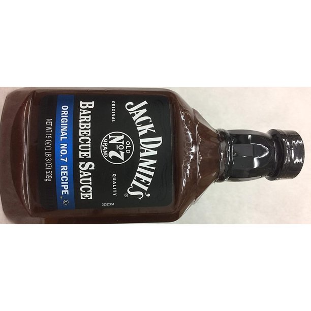 Jack Daniel's Barbecue Sauce Original 19 Oz. Pack Of 3.