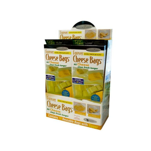 Bulk Buys HW76910 Forever Cheese Bags