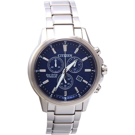 Citizen Men'S Eco-Drive Titanium Bracelet Watch, 42Mm Silver-Tone One Size At Hautelook