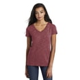 thumbnail image 1 of District Tee-Shirt Col en V Médaille pour Femmes. DT664, 1 of 1