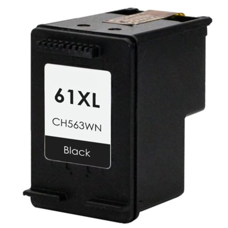 Black High Yield Ink Cartridge Replacement for 61XL 61 Printer Ink