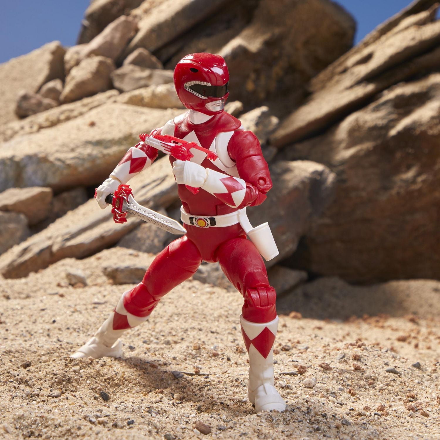 Power Rangers 6-Inch Lightning Collection Collectible Red Ranger Action Figure