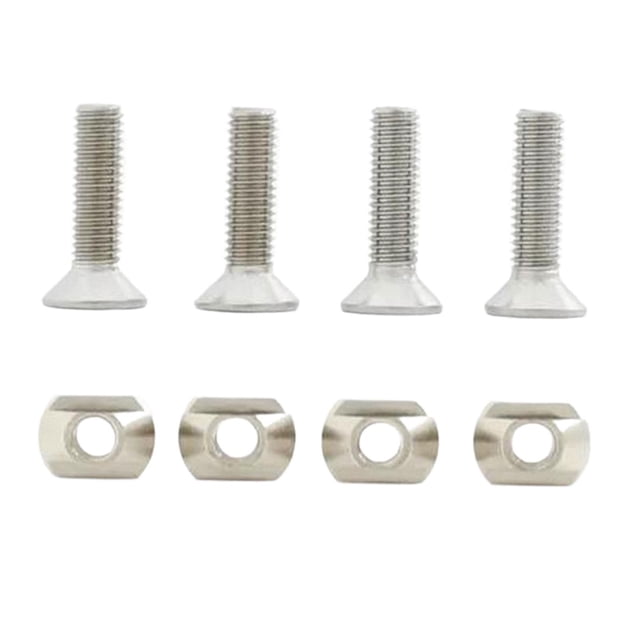 4 tornillos de tabla de surf Colamx Acero inoxidable M8