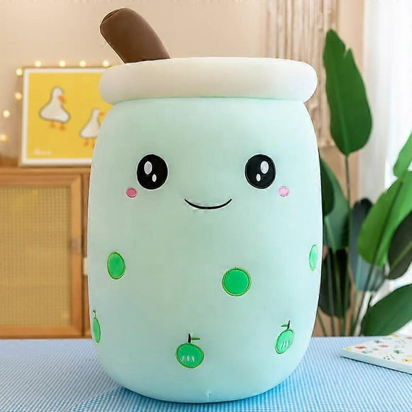 Bubble Tea Cuddly Toy, Boba Tea Plush Toy, Doll, Cuddly Toy, Plush Cushion Toy, Bubble Tea Plush Toy Cushion, Children's Toy, Birthday Gift ( 35 cm /