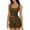 Brown, variant on Htigea Clearance Womens Crew Neck Two Piece short Sets Cap Sleeve Drawstring Summer Sweatsuit with Pocket Today Sales Brown,L