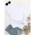 thumbnail image 3 of Trendy Women'S Short-Sleeve Round-Neck Casual And Comfortable T-Shirt, 3 of 8